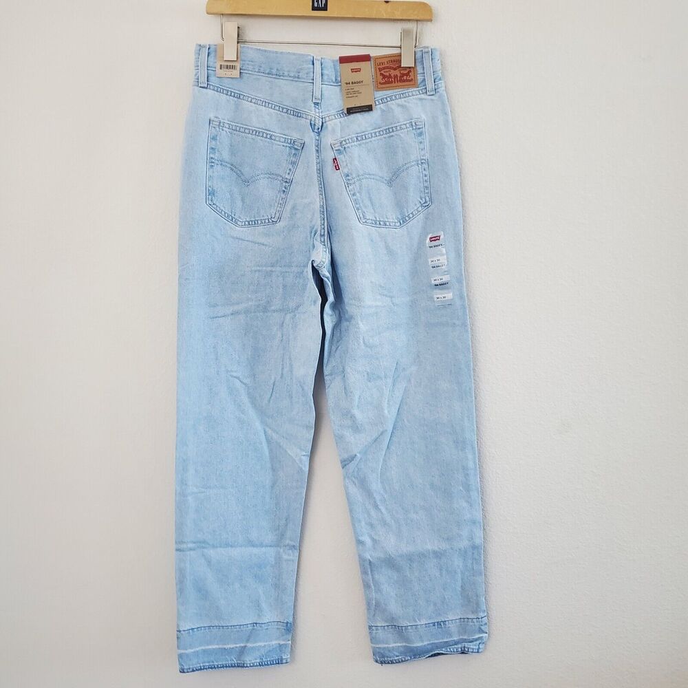Levi's '94 Baggy Women's Jeans 30 Blue Light Indigo Loose Denim Casual Grunge - Picture 8 of 12